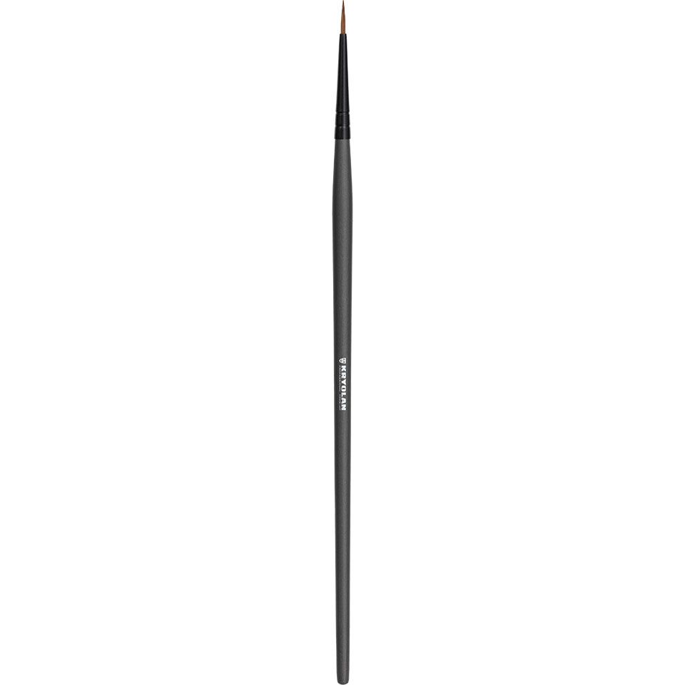 Kryolan Professional Round Brush 0 - eyeliner bursh - eye liner rush - professional makeup brush