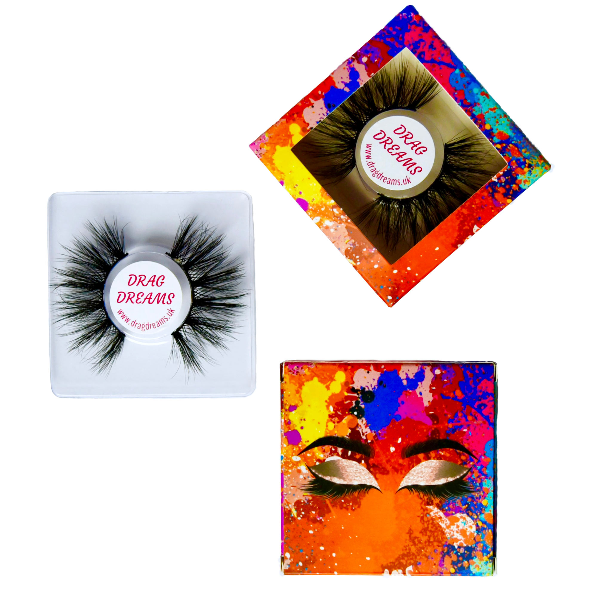 Long Thick Drag Queen Eyelashes - Drag Eyelashes