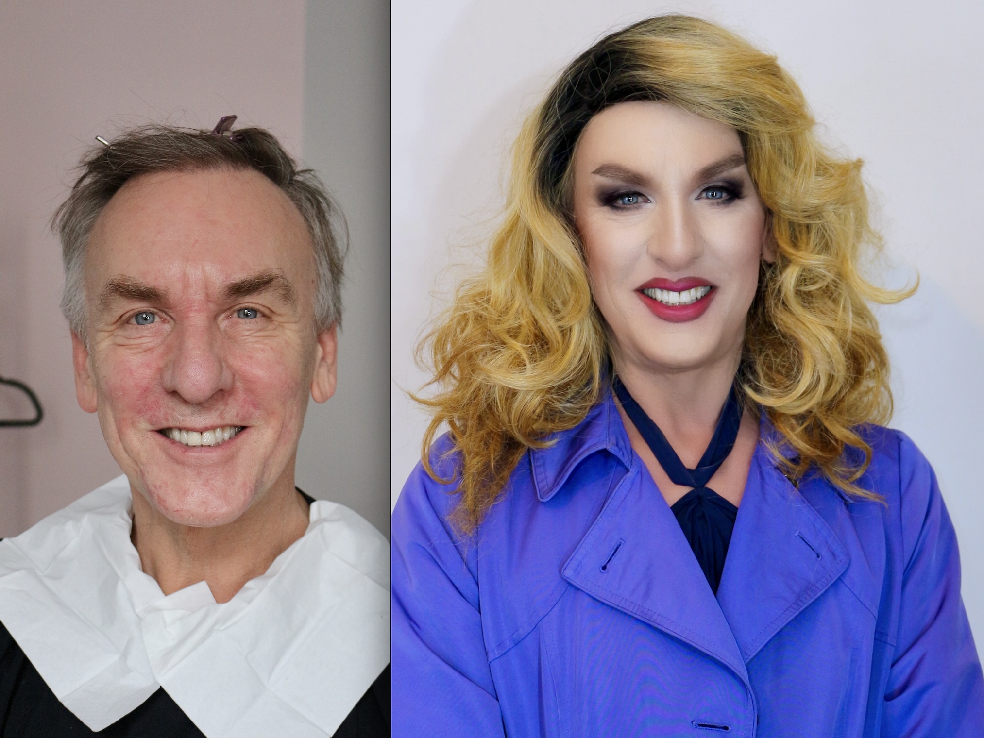 crossdress makeup service London male to female makeup